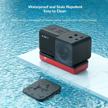 For Insta360 One RS 4K aMagisn Wide Angle Enhancement Lens Silicone Protection Case Lens Cover by aMagisn