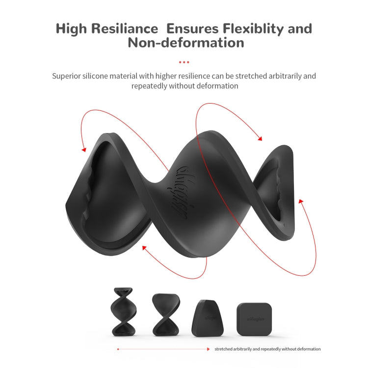 For Insta360 One RS 4K aMagisn Wide Angle Enhancement Lens Silicone Protection Case Lens Cover by aMagisn