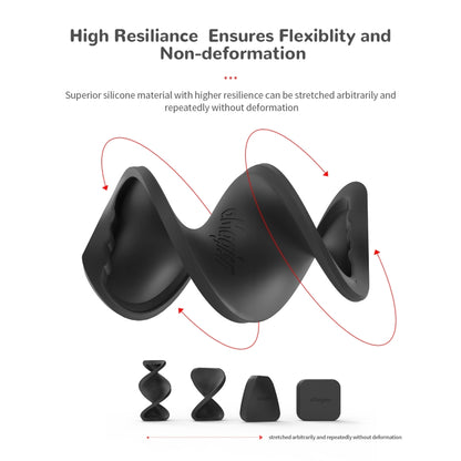 For Insta360 One RS 4K aMagisn Wide Angle Enhancement Lens Silicone Protection Case Lens Cover by aMagisn