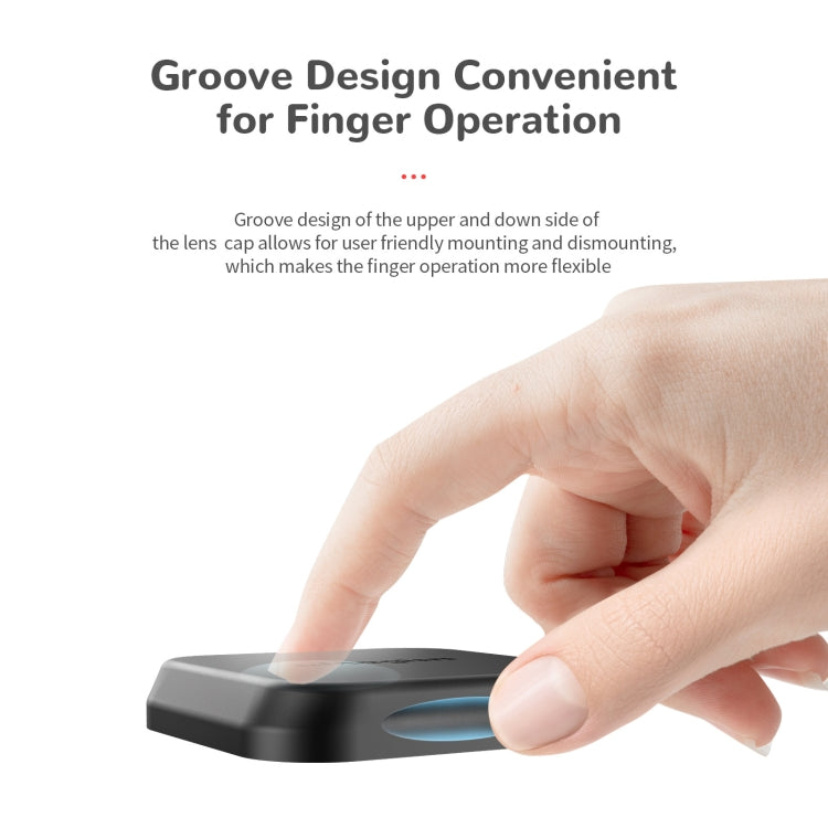 For Insta360 One RS 4K aMagisn Wide Angle Enhancement Lens Silicone Protection Case Lens Cover by aMagisn