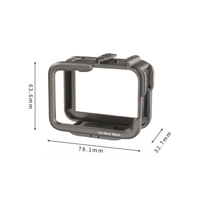 For GoPro HERO11 Black /10 Black /9 Black aMagisn Ultra-Light Metal Rabbit Cage Protection Border by aMagisn