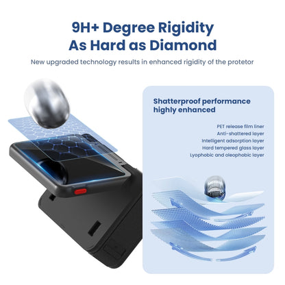 3 In 1 For Insta360 ACE aMagisn Tempered Film Protective Stickers Sports Camera Accessories by aMagisn