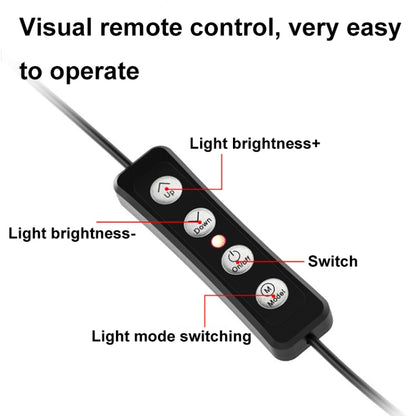 YRing48 4-Inch 48LEDs Laptop Camera Video Conference Live Beauty Ring Fill Light, Spec: Clip Set - Ring Light by buy2fix | Online Shopping UK | buy2fix