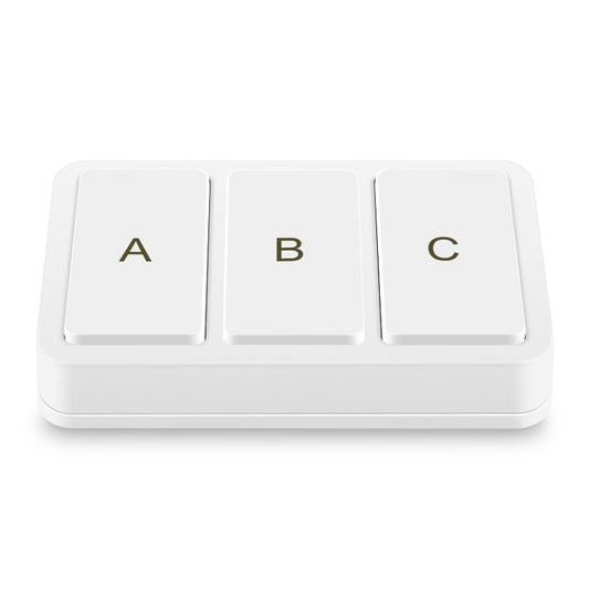 Zigbee Tuya Smart 3-key Situational Wireless Smart Switch(3 Road) - Smart Switch by buy2fix | Online Shopping UK | buy2fix