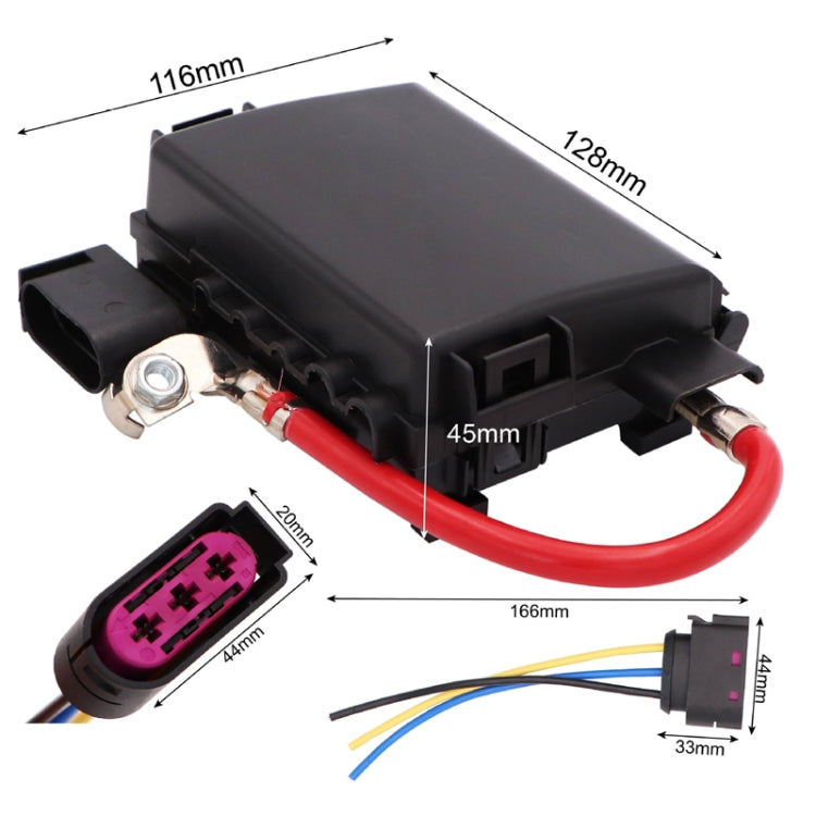 For Volkswagen BORA/Golf 4 Battery Fuse Box(1J0937550) by buy2fix