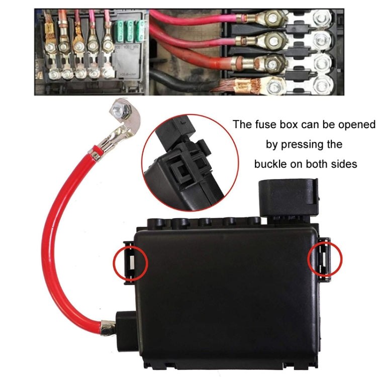 For Volkswagen BORA/Golf 4 Battery Fuse Box(1J0937550) by buy2fix