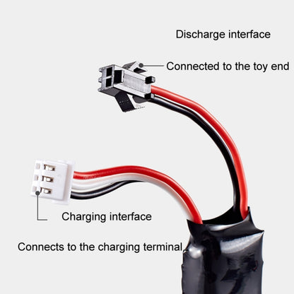 BMAX 11.1V High Rate 30C Discharge Water Marble Rifle Rechargeable Li-Ion Battery, Plug: XT30 - Li-ion Batteries by buy2fix | Online Shopping UK | buy2fix