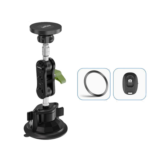 Lanparte Magnetic Car Phone Holder Adjustable Suction Cup Navigation Stand RBA-M01NB - Universal Car Holders by Lanparte | Online Shopping UK | buy2fix