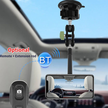 Lanparte Magnetic Car Phone Holder Adjustable Suction Cup Navigation Stand RBA-M01NB - Universal Car Holders by Lanparte | Online Shopping UK | buy2fix