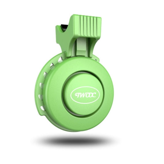 Twooc T-002 120dB Bicycle Scooter Accessories Equipped Electric Bell USB Charging Horn(Green) - Accessories & Parts by Twooc | Online Shopping UK | buy2fix