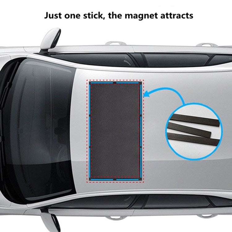 Car Sunroof Anti-mosquito Screens Magnetic Car Sunroof Sunshade, Size:95x55cm by buy2fix