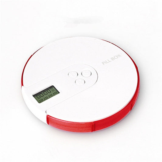 One Week Portable Timing Smart Pill Boxes Elder Reminding Electronic Medicine Box(Red) - Pill Boxes by buy2fix | Online Shopping UK | buy2fix