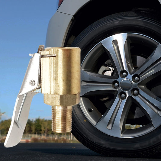 Car Tyre Wheel Tire Air Chuck Inflator Pump Valve Clip Clamp Connector - Inflatable Pump by buy2fix | Online Shopping UK | buy2fix