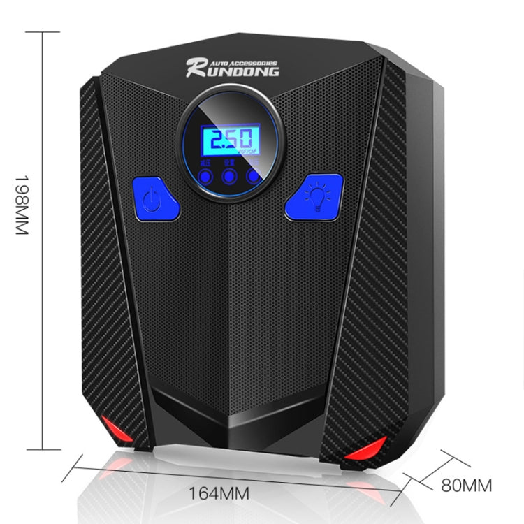 DC 12V 120W 150 PSI Car Air Compressor Inflatable Air Pump with Digital Display Auto Shut Off Gauge - Inflatable Pump by buy2fix | Online Shopping UK | buy2fix