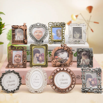 2 PCS Creative Metal Vintage Photo Frame(Square Keychain) - Photo Albums & Photo Frames by buy2fix | Online Shopping UK | buy2fix