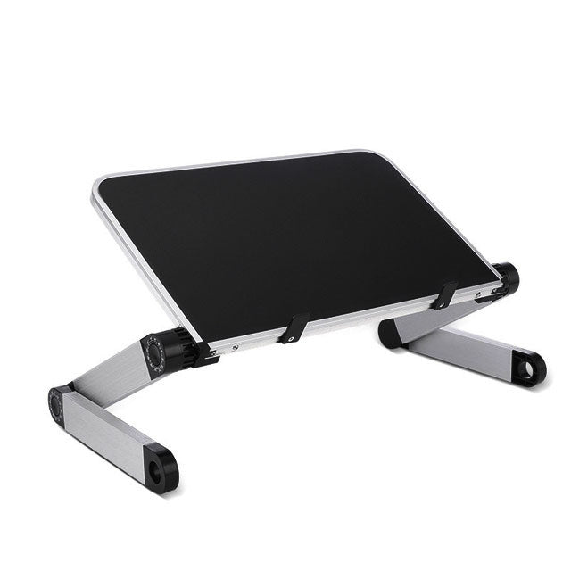 Universal 360 Degree Adjustment Folding Aluminum Alloy Laptop Stand(Black) by buy2fix