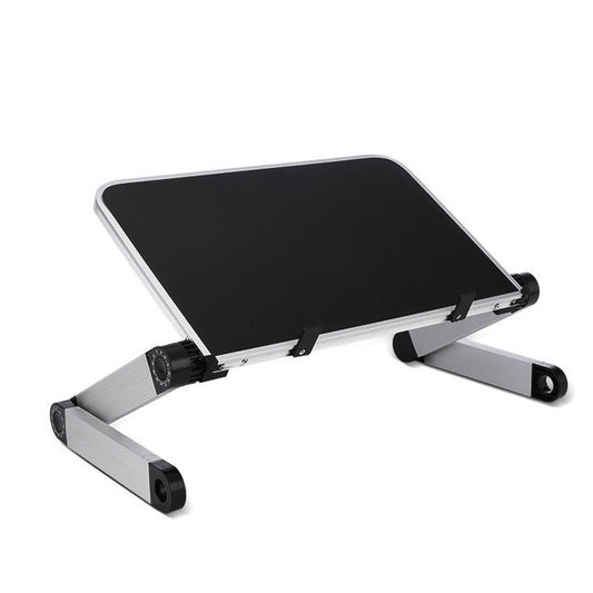 Universal 360 Degree Adjustment Folding Aluminum Alloy Laptop Stand(Black) by buy2fix