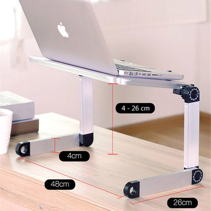 Universal 360 Degree Adjustment Folding Aluminum Alloy Laptop Stand(Black) by buy2fix