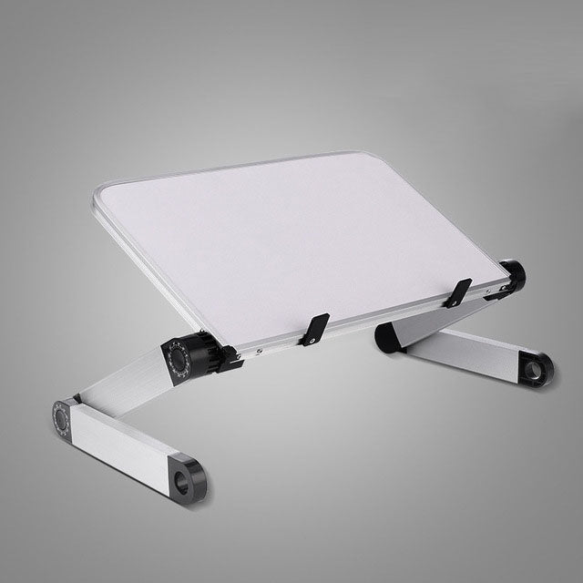 Universal 360 Degree Adjustment Folding Aluminum Alloy Laptop Stand(White) by buy2fix