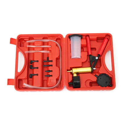 2 in 1 Brake Fluid Bleeder Change Hand Held Vacuum Pistol Pump Tester Kit - Inflatable Pump by buy2fix | Online Shopping UK | buy2fix
