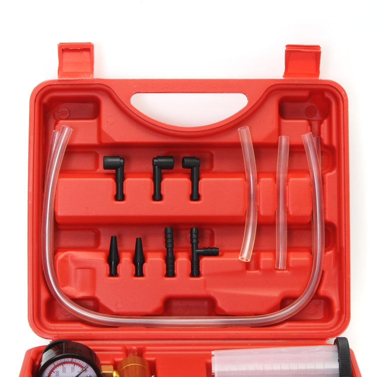 2 in 1 Brake Fluid Bleeder Change Hand Held Vacuum Pistol Pump Tester Kit - Inflatable Pump by buy2fix | Online Shopping UK | buy2fix