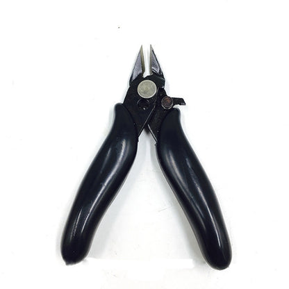 Stainless Steel Mini Electronic Water Cut Pliers Electrician Repair Tools, Color:Black - Pliers by buy2fix | Online Shopping UK | buy2fix
