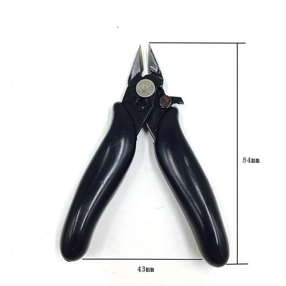 Stainless Steel Mini Electronic Water Cut Pliers Electrician Repair Tools, Color:Black - Pliers by buy2fix | Online Shopping UK | buy2fix
