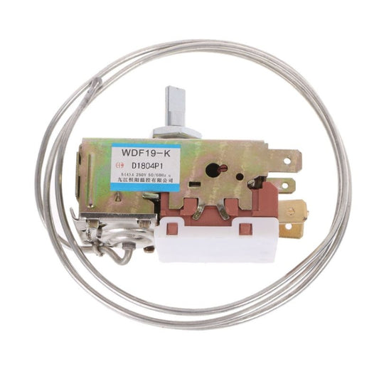WDF19-K Refrigerator Thermostat 250V Household Metal Temperature Controller Refrigerator Parts - Refrigerator Parts by buy2fix | Online Shopping UK | buy2fix