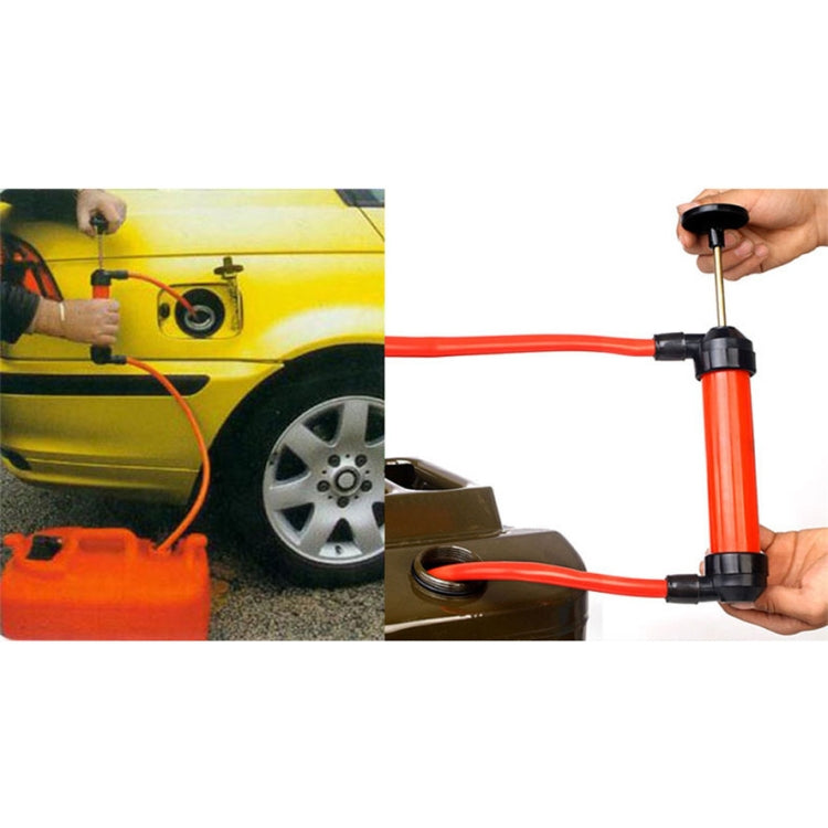 Manual Oil Pumping Pipe for Car Oil Transfering Oiling pumping Liquid Water Chemical Transfer Inflatable Pump(Red) - Inflatable Pump by buy2fix | Online Shopping UK | buy2fix