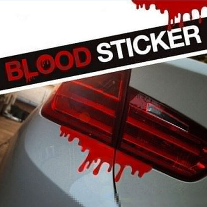 Red Blood DIY Car Sticker Car Styling Car-cover by buy2fix