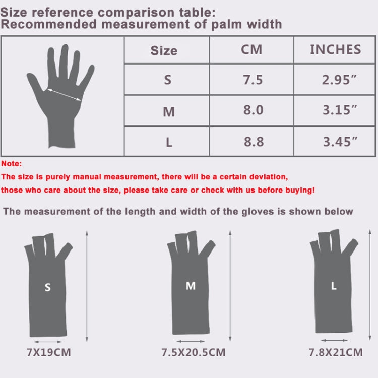 Black Fiber A Pair Sports Breathable Health Care Half Finger Gloves Rehabilitation Training Arthritis Pressure Gloves, Size:S - Safety Gloves by buy2fix | Online Shopping UK | buy2fix