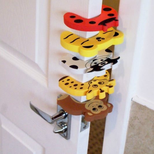 Baby Proofing Door Stoppers Finger Safety Guard Holder Lock Safety Guard Finger Protect Toy For Baby Random Color Delivery - Safety Equipment by buy2fix | Online Shopping UK | buy2fix