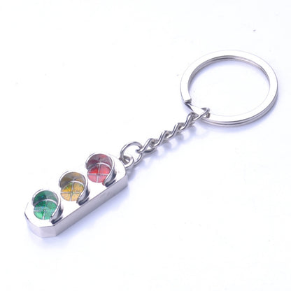 3D Keyfob Keychain Traffic Signal Lamp Classic Key Rings Car Key Chain - Key Rings by buy2fix | Online Shopping UK | buy2fix