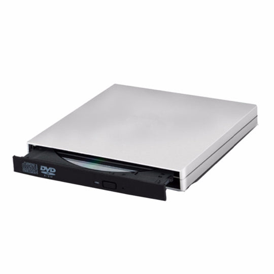 USB 2.0 Portable Ultra Slim External Slot-in DVD-RW CD-RW CD DVD ROM Player Drive for PC