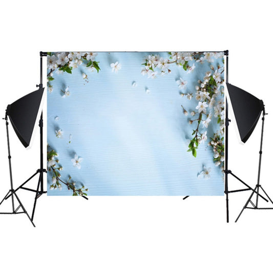 1.25m x 0.8m Wood Grain 3D Simulation Flower Branch Photography Background Cloth(MB25) - Wood Floor by buy2fix | Online Shopping UK | buy2fix