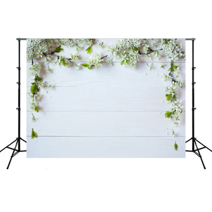 1.25m x 0.8m Wood Grain 3D Simulation Flower Branch Photography Background Cloth(MB28) - Wood Floor by buy2fix | Online Shopping UK | buy2fix