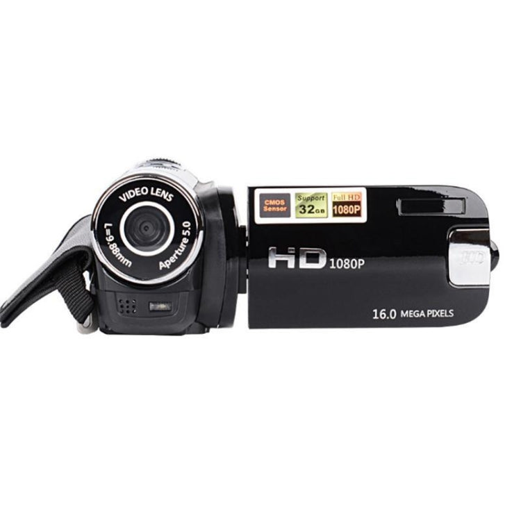 16X Digital Zoom HD 16 Million Pixel Home Travel DV Camera, US Plug(Black) - Video Cameras by buy2fix | Online Shopping UK | buy2fix