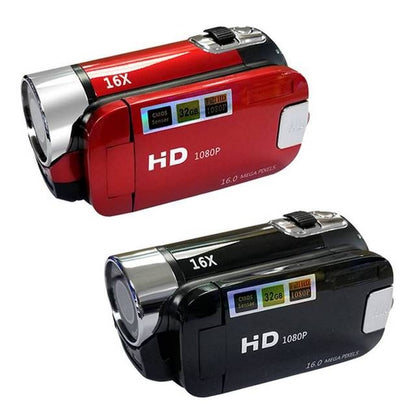 16X Digital Zoom HD 16 Million Pixel Home Travel DV Camera, US Plug(Black) - Video Cameras by buy2fix | Online Shopping UK | buy2fix