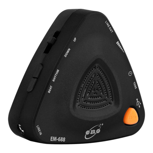 ENO EM-688 Electronic Vocal Rechargeable Metronome For Piano/Guitar/Drum/Guzheng/Violin(Black) - String Instrument Accessories by buy2fix | Online Shopping UK | buy2fix
