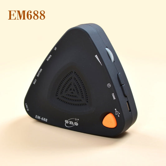 ENO EM-688 Electronic Vocal Rechargeable Metronome For Piano/Guitar/Drum/Guzheng/Violin(Black) - String Instrument Accessories by buy2fix | Online Shopping UK | buy2fix
