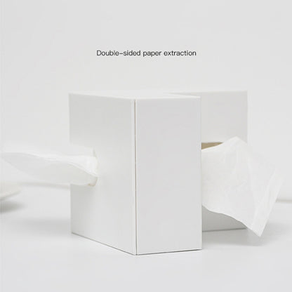 Creative Simple Household Plastic Tissue Paper Storage Box(White) - Storage Boxes by buy2fix | Online Shopping UK | buy2fix