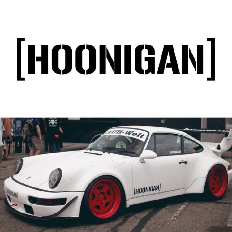 HOONIGAN Car Sticker Vinyl Auto Window Decal(Black) by buy2fix