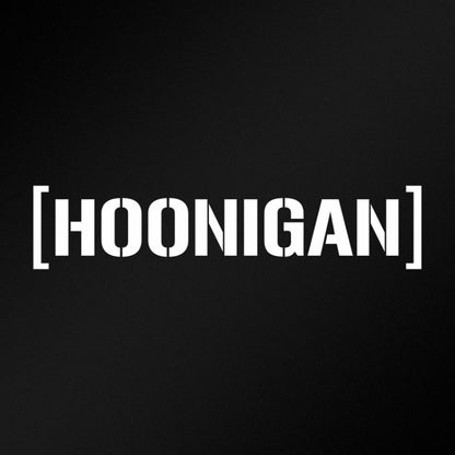 HOONIGAN Car Sticker Vinyl Auto Window Decal(White) by buy2fix