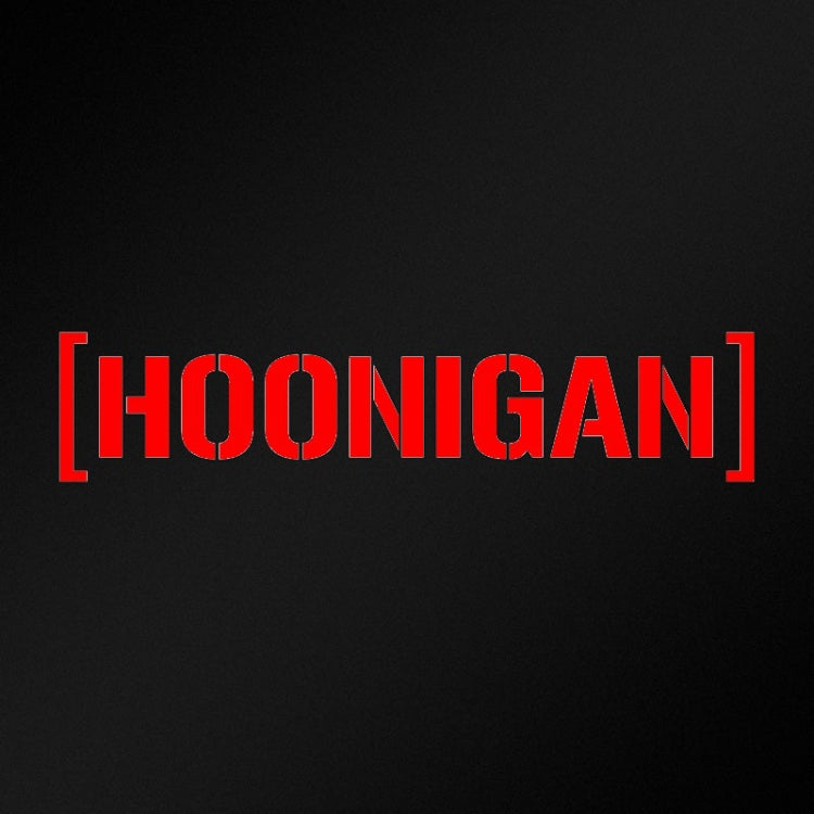HOONIGAN Car Sticker Vinyl Auto Window Decal(Red) - Decorative Sticker by buy2fix | Online Shopping UK | buy2fix