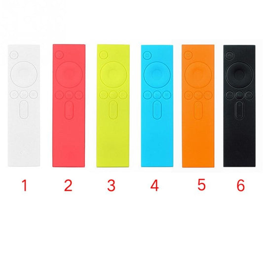 6 PCS Soft Silicone TPU Protective Case Remote Rubber Cover Case for Xiaomi Remote Control I Mi TV Box(Pink) by buy2fix