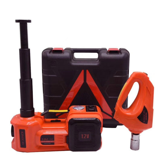 3 In 1 Car Electric Jack Air Pump Electric Wrench Maintenance Tools Set(Red) - Car Jacks by buy2fix | Online Shopping UK | buy2fix