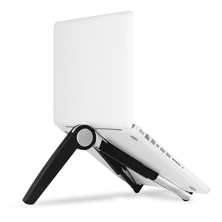 Tablet PC Laptop Desktop Bracket Cooling Triangle Bracket(Black) - Laptop Stand by buy2fix | Online Shopping UK | buy2fix