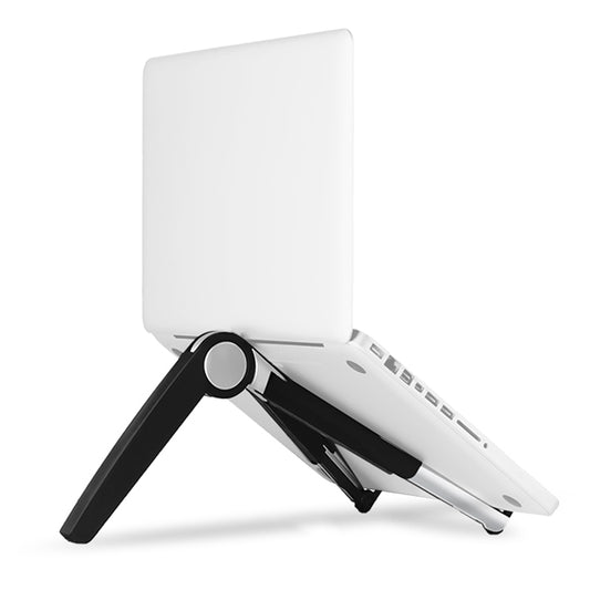 Tablet PC Laptop Desktop Bracket Cooling Triangle Bracket(Black) - Laptop Stand by buy2fix | Online Shopping UK | buy2fix