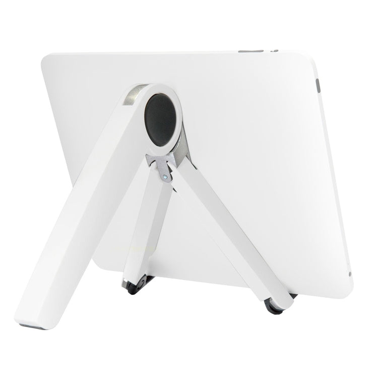 Tablet PC Laptop Desktop Bracket Cooling Triangle Bracket(White) - Laptop Stand by buy2fix | Online Shopping UK | buy2fix