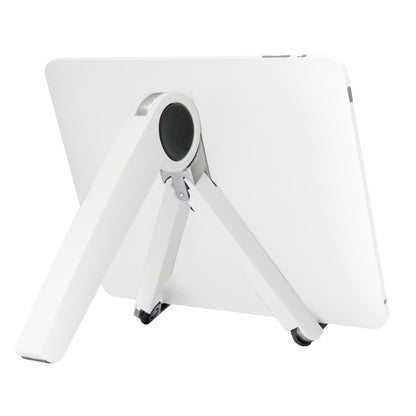 Tablet PC Laptop Desktop Bracket Cooling Triangle Bracket(White) - Laptop Stand by buy2fix | Online Shopping UK | buy2fix